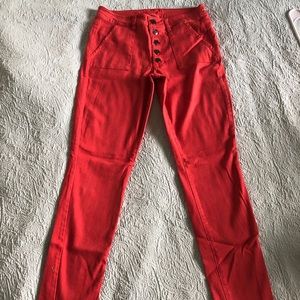 Women’s high waisted skinny jeans